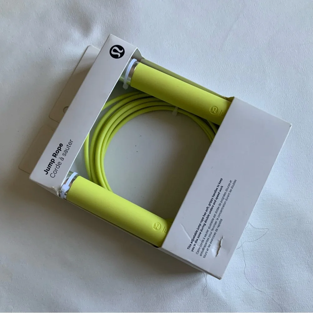 Lululemon Athletica Yellow Jump Rope - Picture 5 of 6